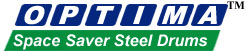 OPTIMA space saver steel drums